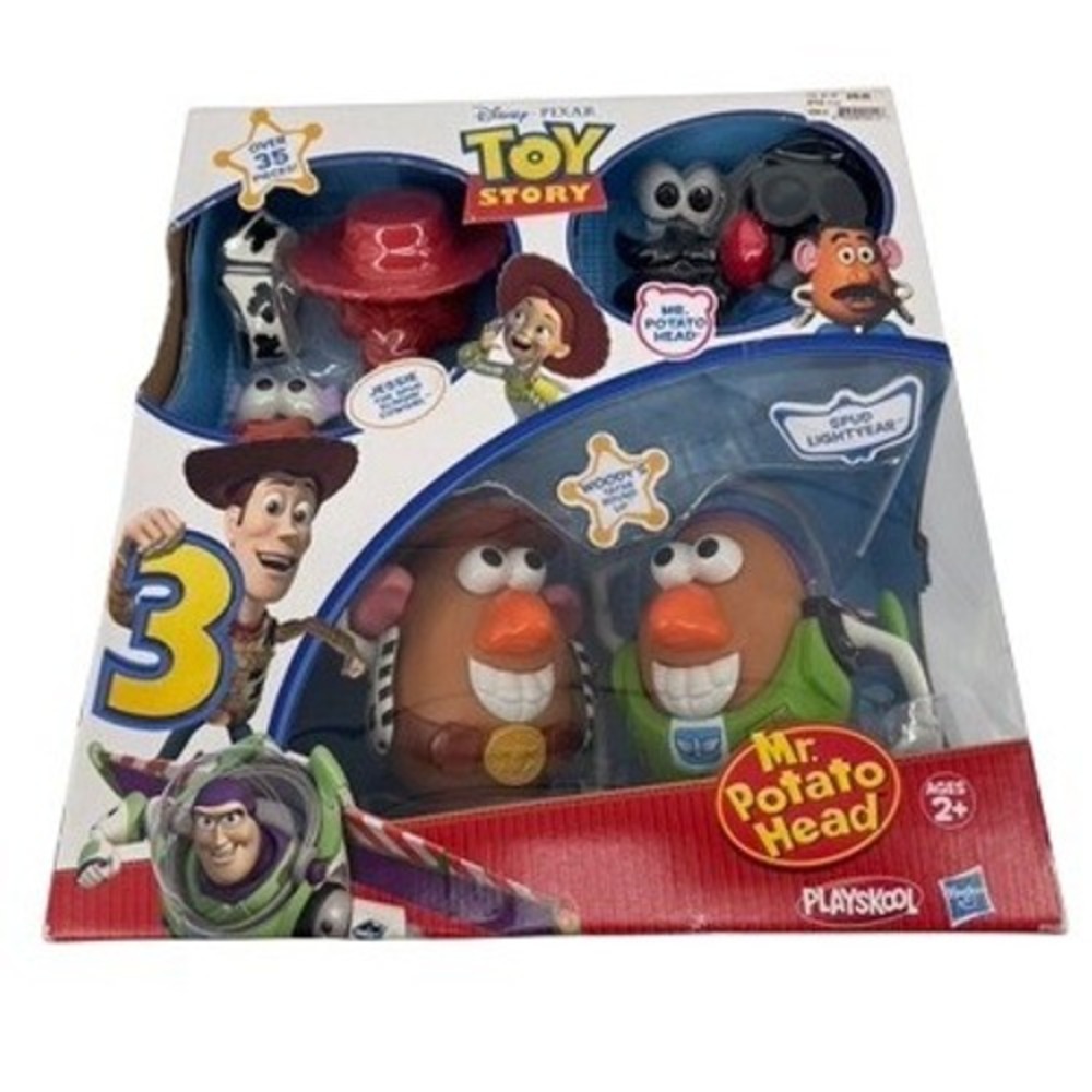 Playskool Toy Story 3 Mr Potato Head Set Woody Buzz Jessie 35+ Pcs 2010